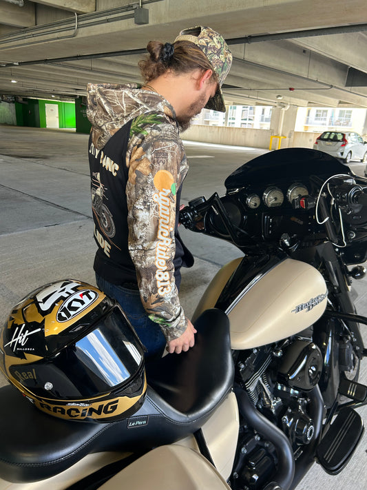 Organic “Glide” Camo Hoodie 🍊